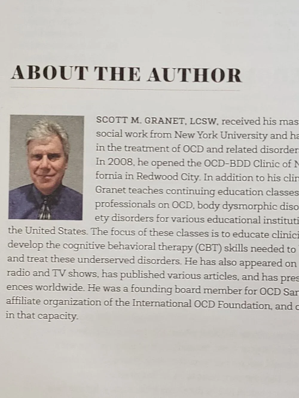 Scott M. Granet LCSW complete ocd